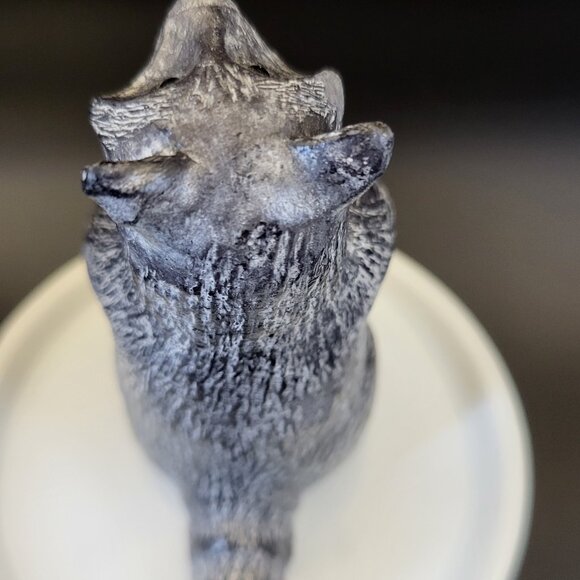 A Wolf Original Raccoon Figurine Signed 3" 1970s Canada - Picture 9 of 16